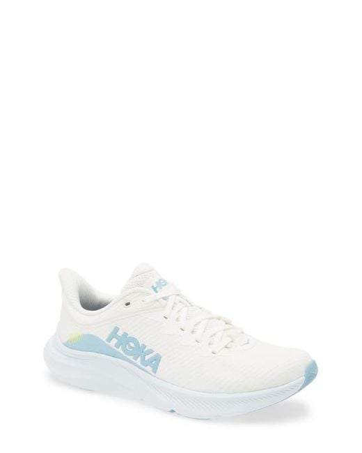 Hoka One One White Solimar Running Shoe