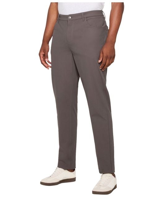 Fabletics Gray The Don 5-Pocket Pant Classic Fit for men