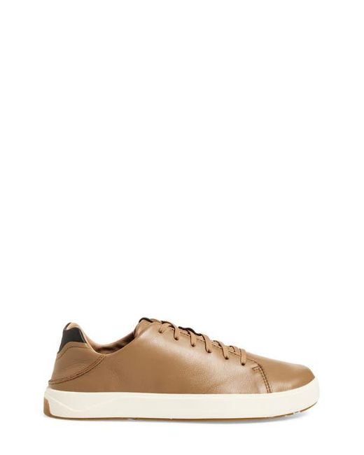 Olukai Brown Lae'Ahi Li 'Ili Convertible Low Top Sneaker for men