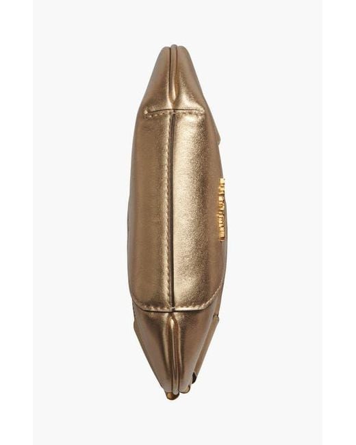 Donna Karan Natural Baldwin Metallic Micro Crossbody