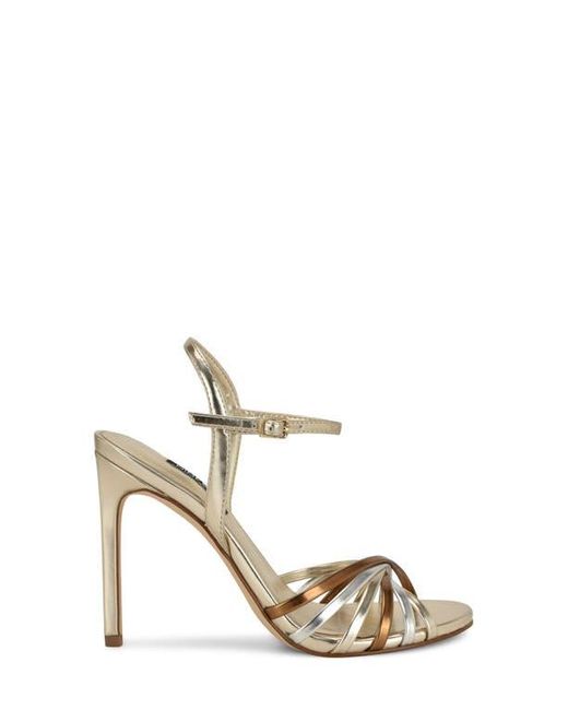 Nine West Metallic Meripen Ankle Strap Sandal