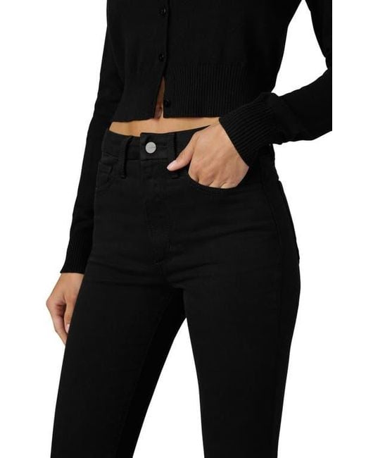 Joe's Jeans Black The Hi Honey Curvy Bootcut Jeans