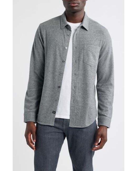 Rails Gray Hawke Twill Button-Up Shirt for men