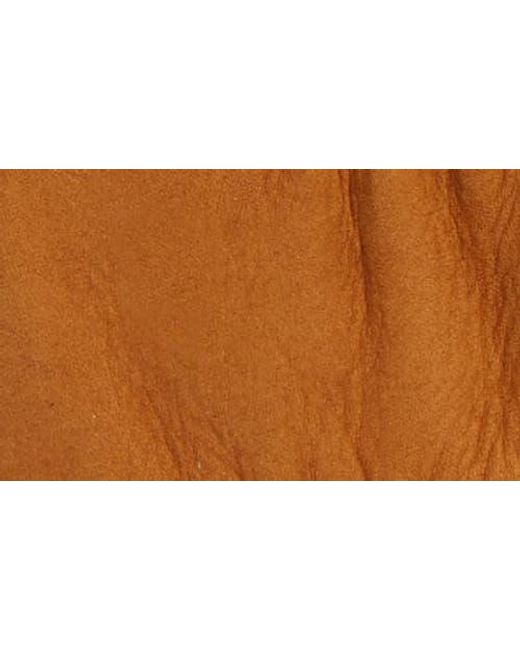 Ugg Brown Three-Point Leather Tech Gloves for men