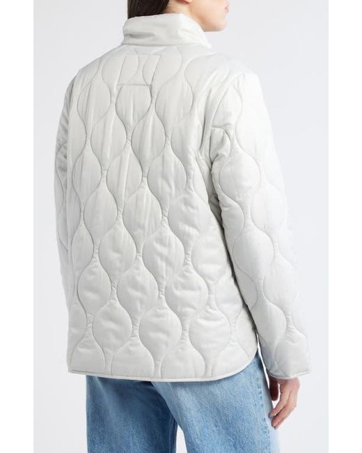 Sam Edelman White Quilted Jacket