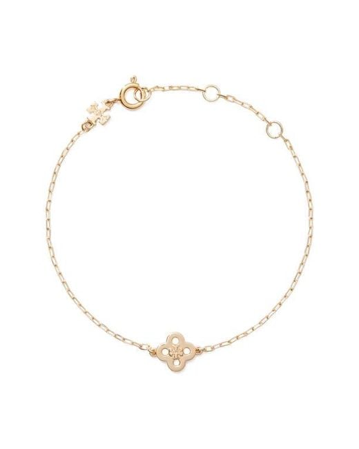 Tory Burch Metallic Forget Me Not Bracelet