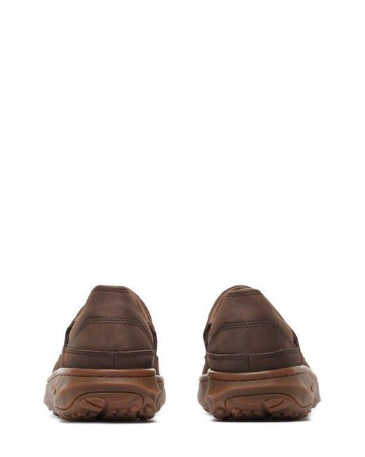 Merrell Brown Silvo Moc Slip-On for men
