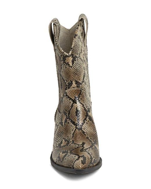 Shu Shop Brown Zouzou Western Boot