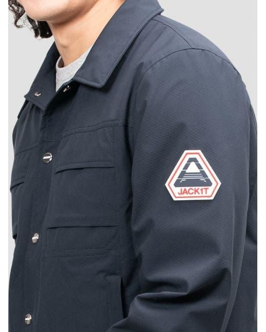 Jacket Blue Eden Shirt Jacket for men