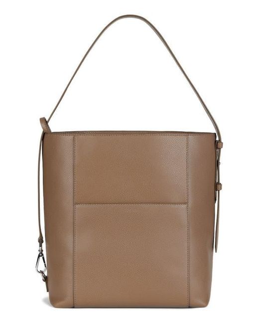 WE-AR4 Brown The Cityscape Hobo Bag