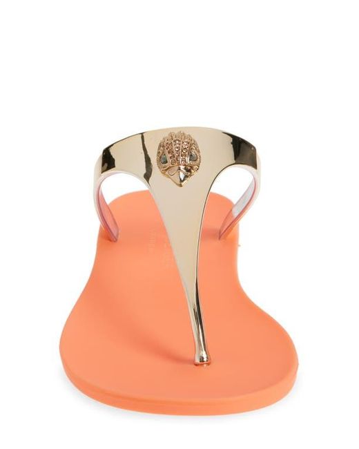 Kurt Geiger Pink Maddison T-Bar Sandal