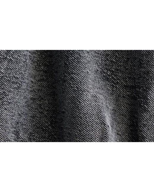 R13 Black Balloon Bubble Hem Cotton Hoodie