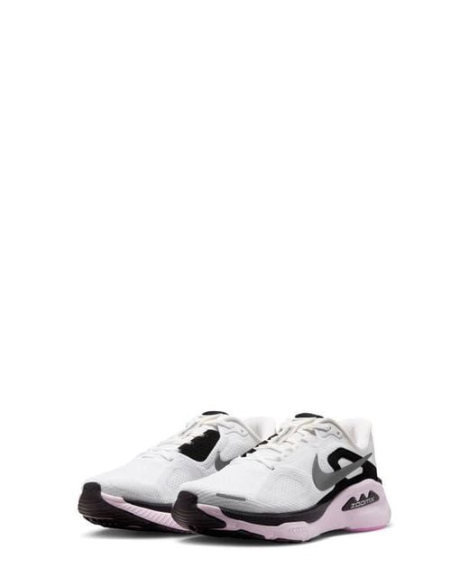 Nike White Structure Plus Running Shoe