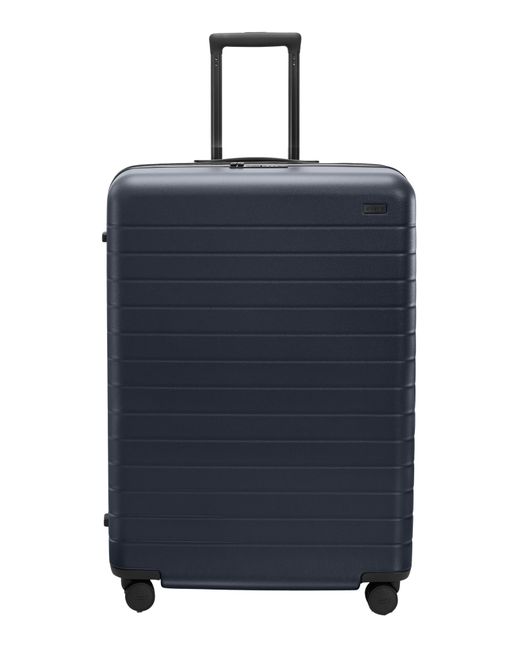 AWAY Blue The Large Flex Suitcase