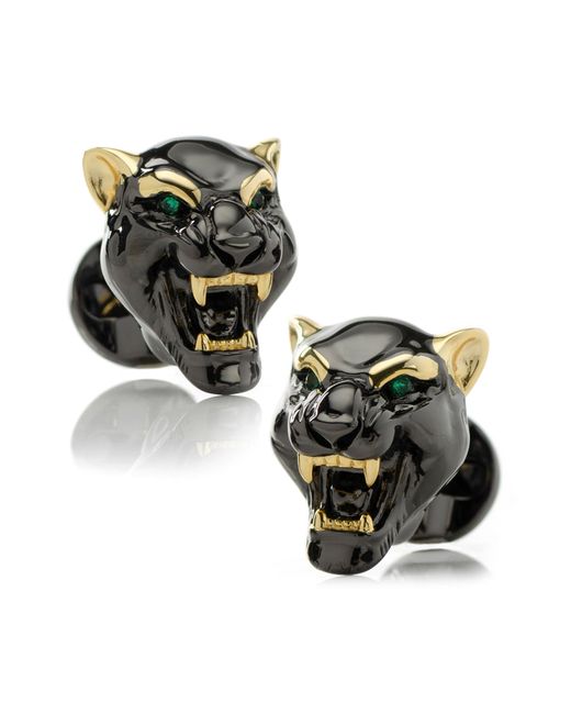 Cufflinks Inc. Black Panther Cuff Links for men