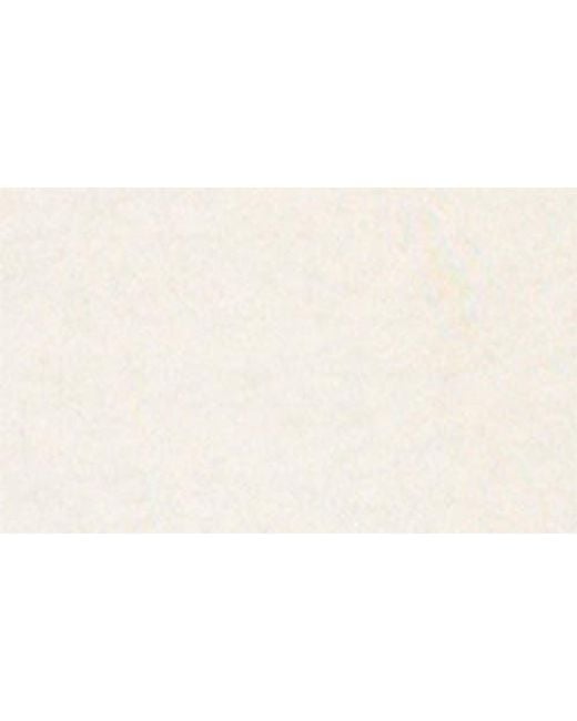 Skims White Long Sleeve Cashmere Henley Minidress