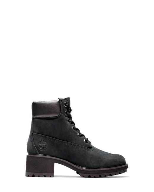 Timberland Black Kinsley Waterproof Lace-Up Mid Boot