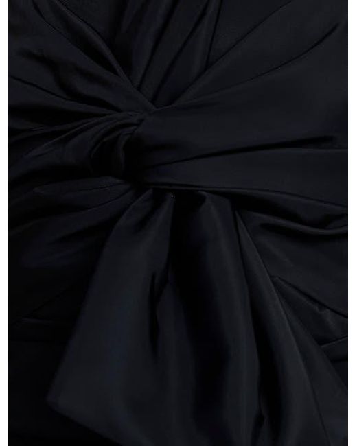 BCBGMAXAZRIA Black Bustier With Long Train