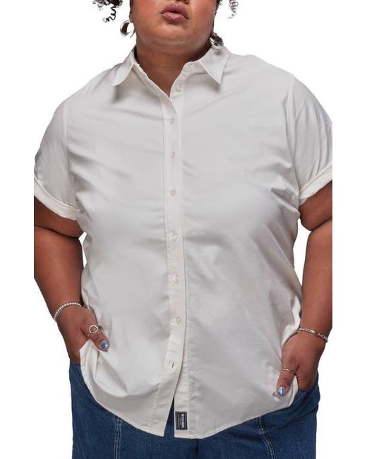 WILDFANG Black The Essential Oxford Button Up