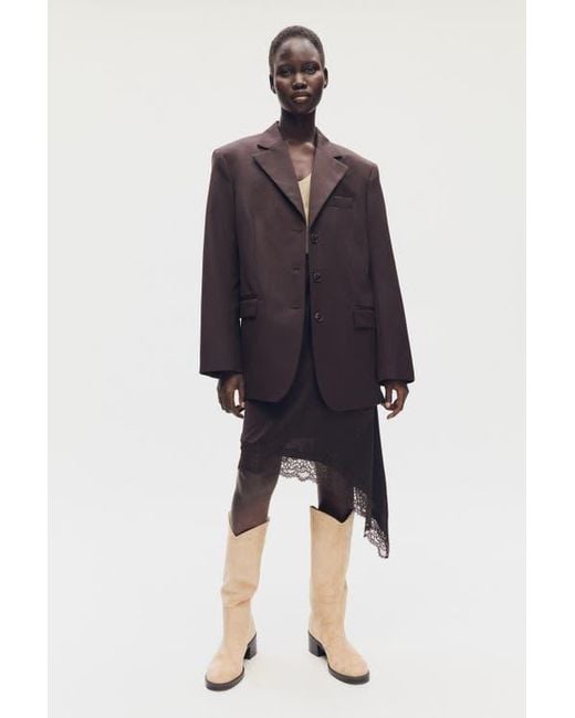 H&M Natural Knee-High Boots