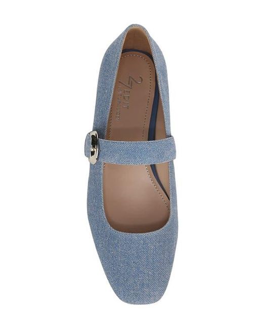 27 EDIT Naturalizer Blue Carter Mary Jane Flat