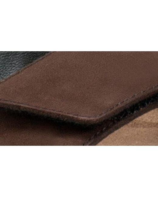 Vagabond Brown Kevin Leather Strap Slide Sandal for men