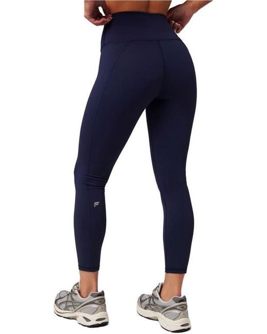 Fabletics Blue Define Powerhold High-Waisted 7/8 Leggings