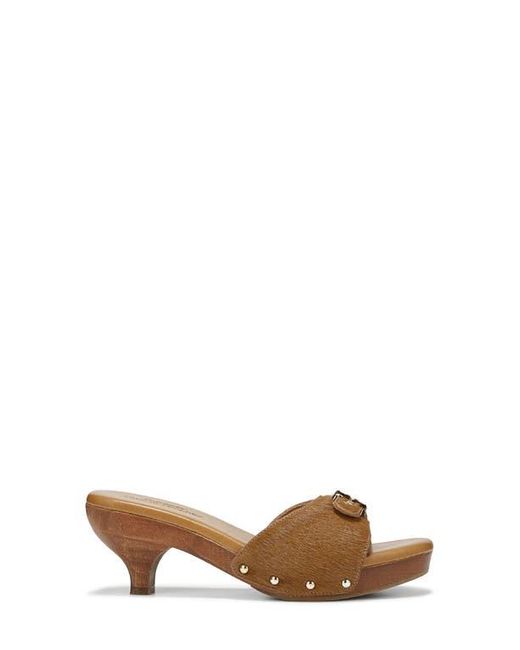Dr. Scholls Brown X Favorite Daughter Heartbreak Kitten Heel Sandal