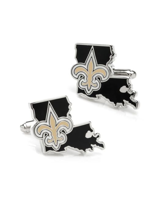 Cufflinks Inc. Black Nfl New England Patriots Cuff Links for men