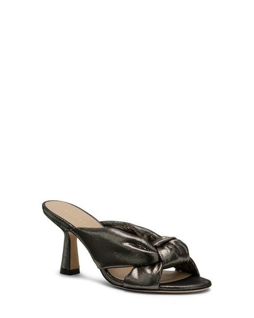 Stuart Weitzman Metallic Soplaya Slide 75 Sandal