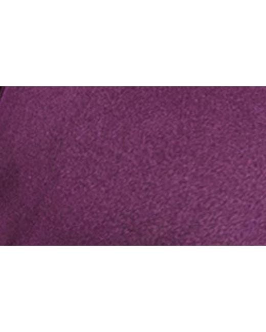 ROMA CONFIDENTIAL Purple Moonlight Kiss Lace Inset Satin Teddy