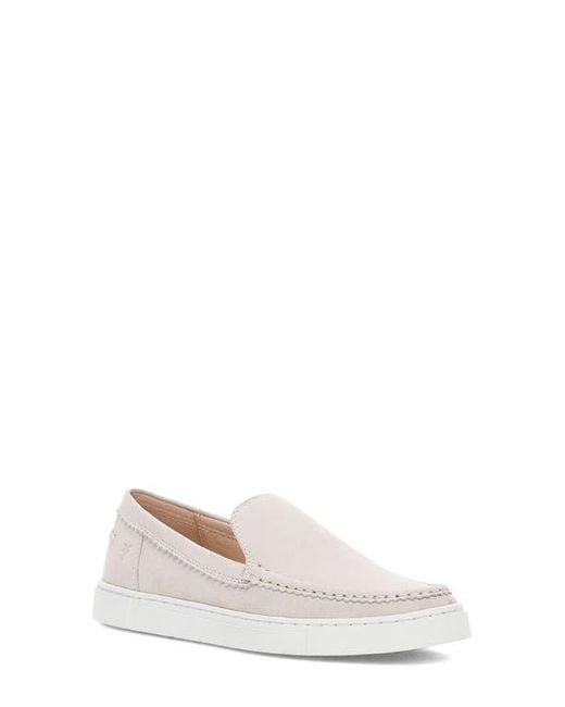 Frye White Ivy Venetian Loafer