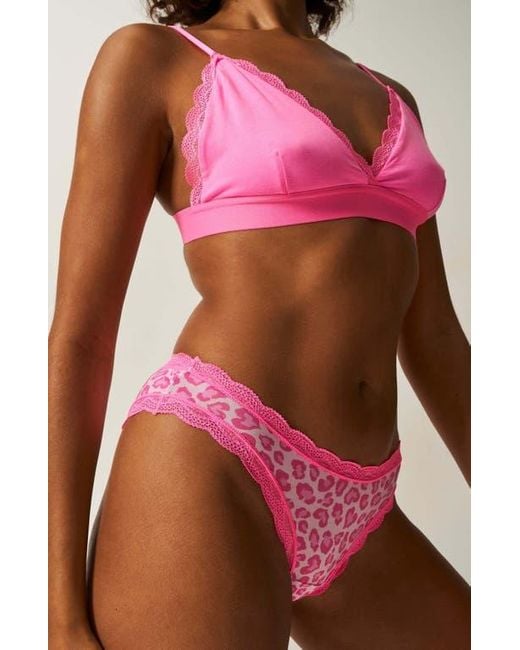 Stripe & Stare Blue Original Knicker Four Pack