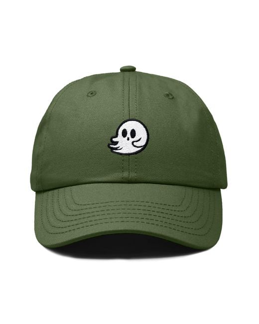 Alix Green Whisper Ghost Dad Cap for men