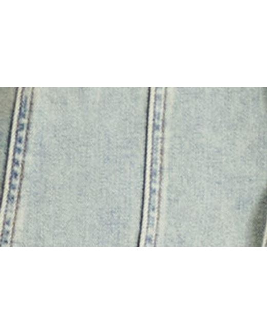 Steve Madden Blue Joelle Belted Denim Minidress