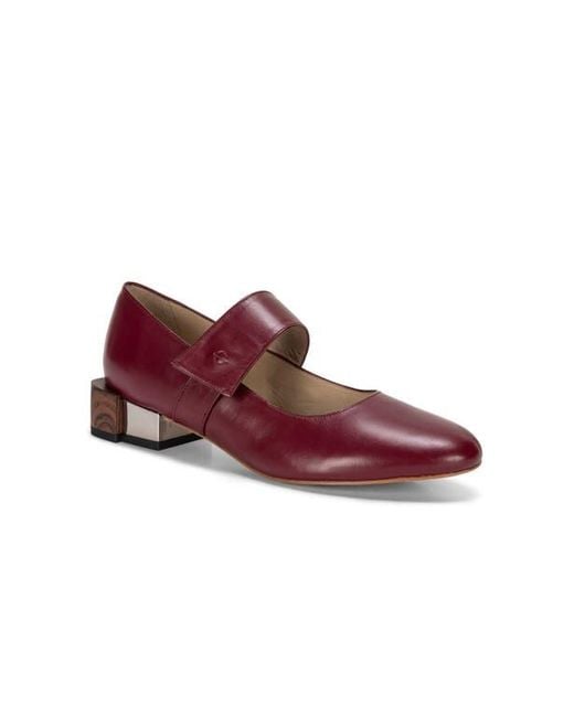 Chris Donovan Footwear Red Fable Mary Jane