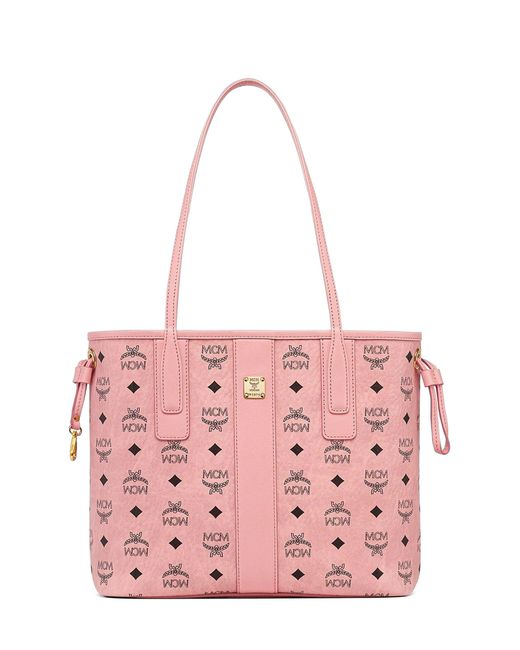 MCM Pink Small Liz Shopper
