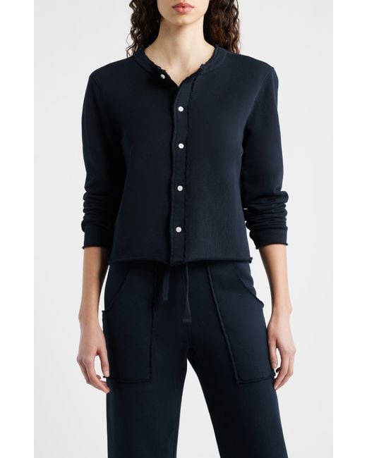 Frank & Eileen Blue Jackie Button Front Cardigan