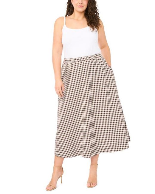 Halogen® Multicolor Pull On Midi Skirt