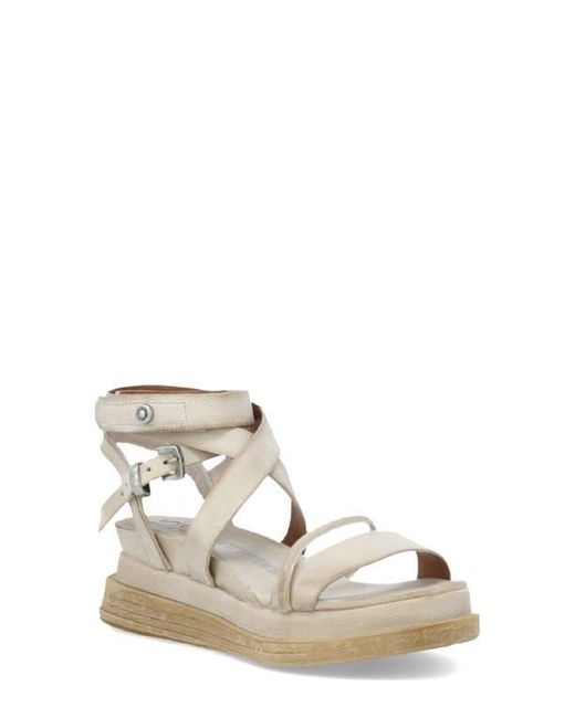 A.s.98 White Labo Platform Sandal