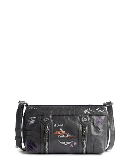 Zadig & Voltaire Black Sunny Mood Humberto Bag