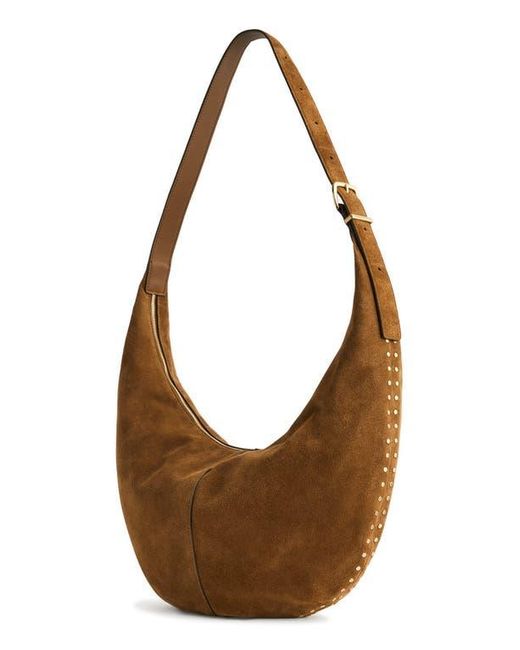 Madewell Brown The Essential Curve Shoulder Bag