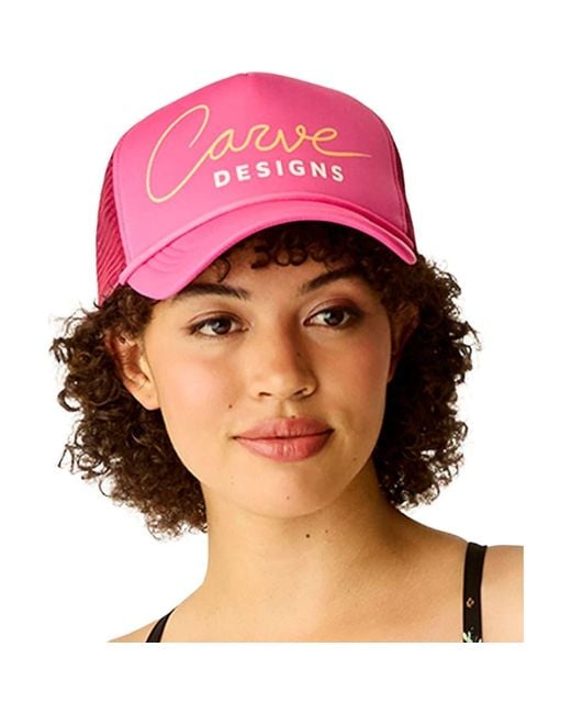 Carve Designs Pink Trucker Hat