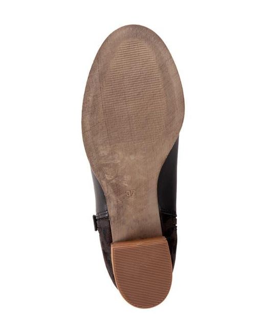 BUENO Black Jenna Bootie