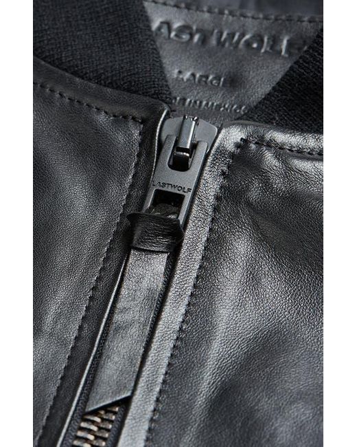 Last Wolf Black Elk Bomber Jacket for men