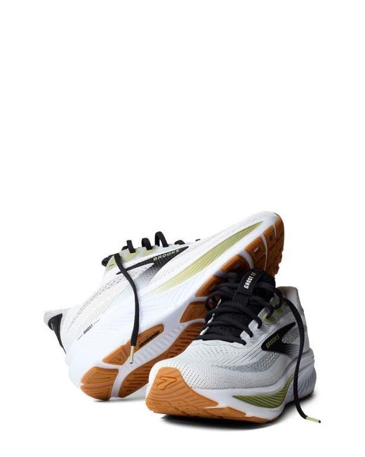 Brooks White Ghost 17 Running Shoe for men