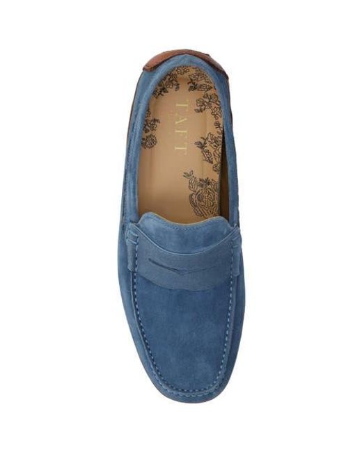Taft Blue The Luke Driver Moc for men
