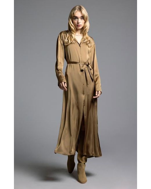 WEEKEND LOS ANGELES Multicolor Yves Long Sleeve Shirtdress