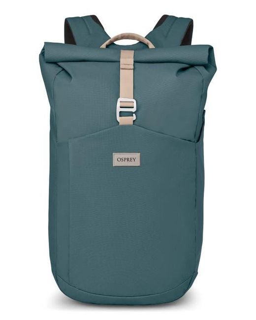 Osprey Green Arcane 24-Liter Roll Top Backpack