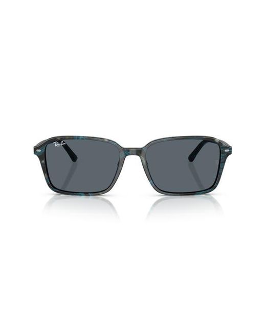 Ray-Ban Blue 58Mm Square Sunglasses for men